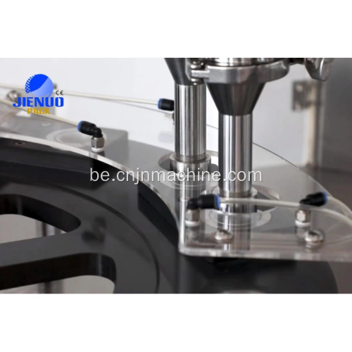 Аўтаматычныя паваротныя капсулы, якія запаўняюць ушчыльняльную машыну